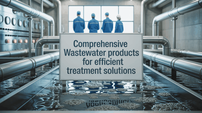 Comprehensive Wastewater Products for Efficient Treatment Solutions
