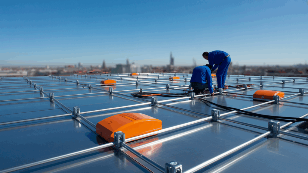 Fabricated Rooftop Power Hardware