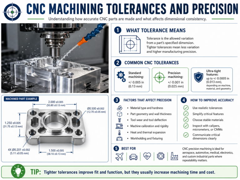 CNC Machining Tolerances and Precision: What Engineers and OEMs Need to Know